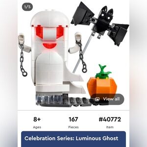 LEGO Creator Celebration Series: Luminous Ghost #40772